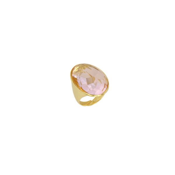 ANILLO CRISTAL FACETADO REGULABLE