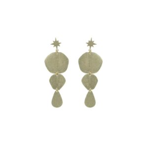 ARTISAN COLLECTION EARRING PLATED STAR