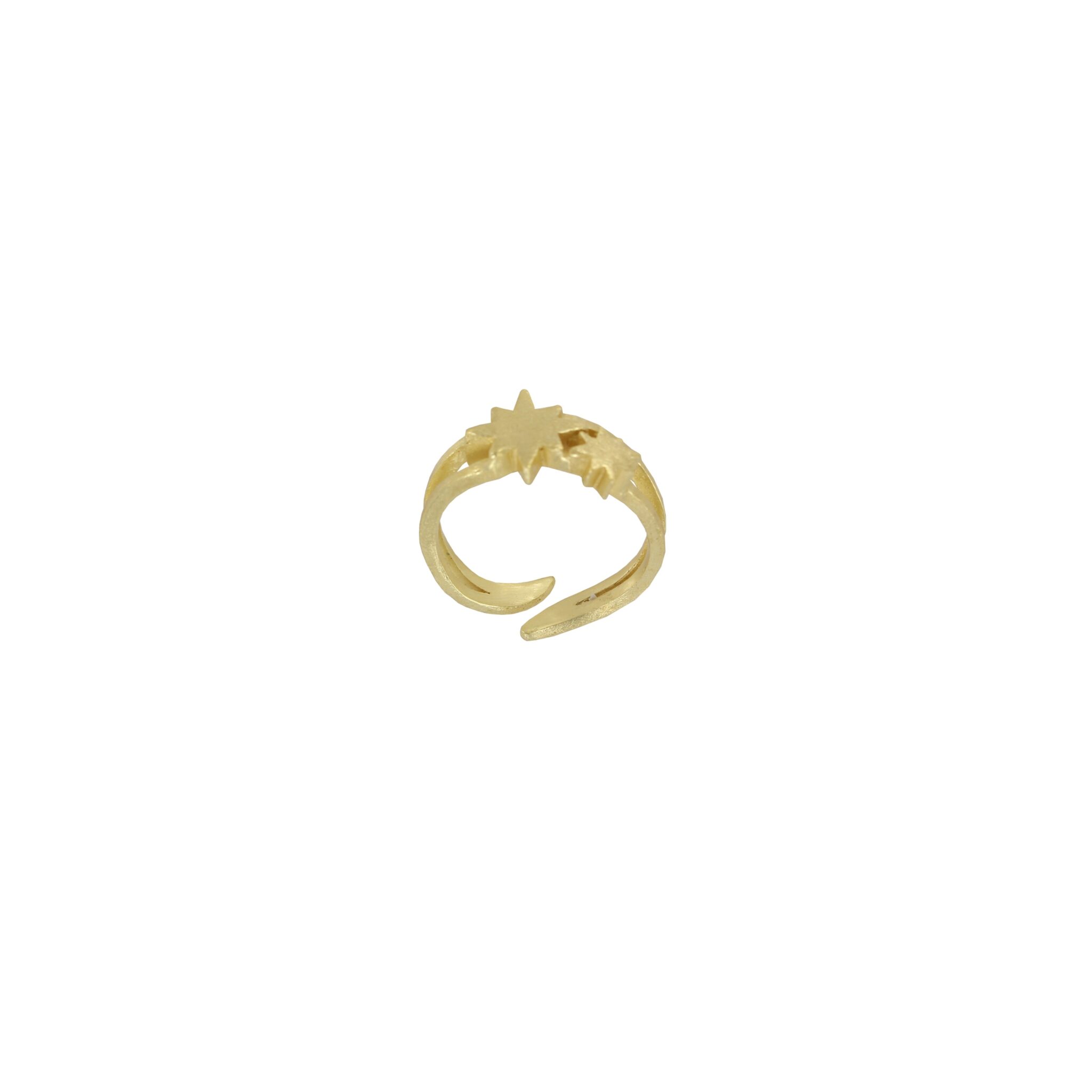 ANILLO COLECCION CHAPADO ARTESANAL ESTRELLA