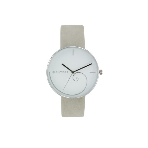 SPIRAL BELT WATCH LEATHER INTERIOR