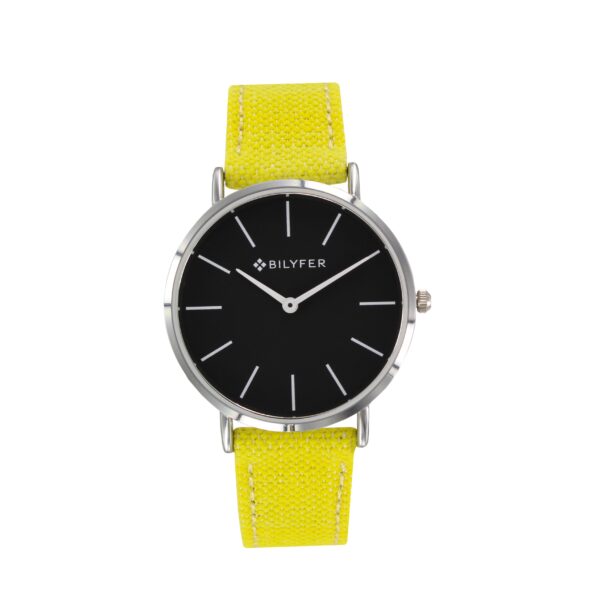 IKAT FABRIC STRAP WATCH DRAWING AND SKIN