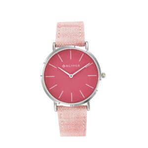 IKAT FABRIC STRAP WATCH DRAWING AND SKIN
