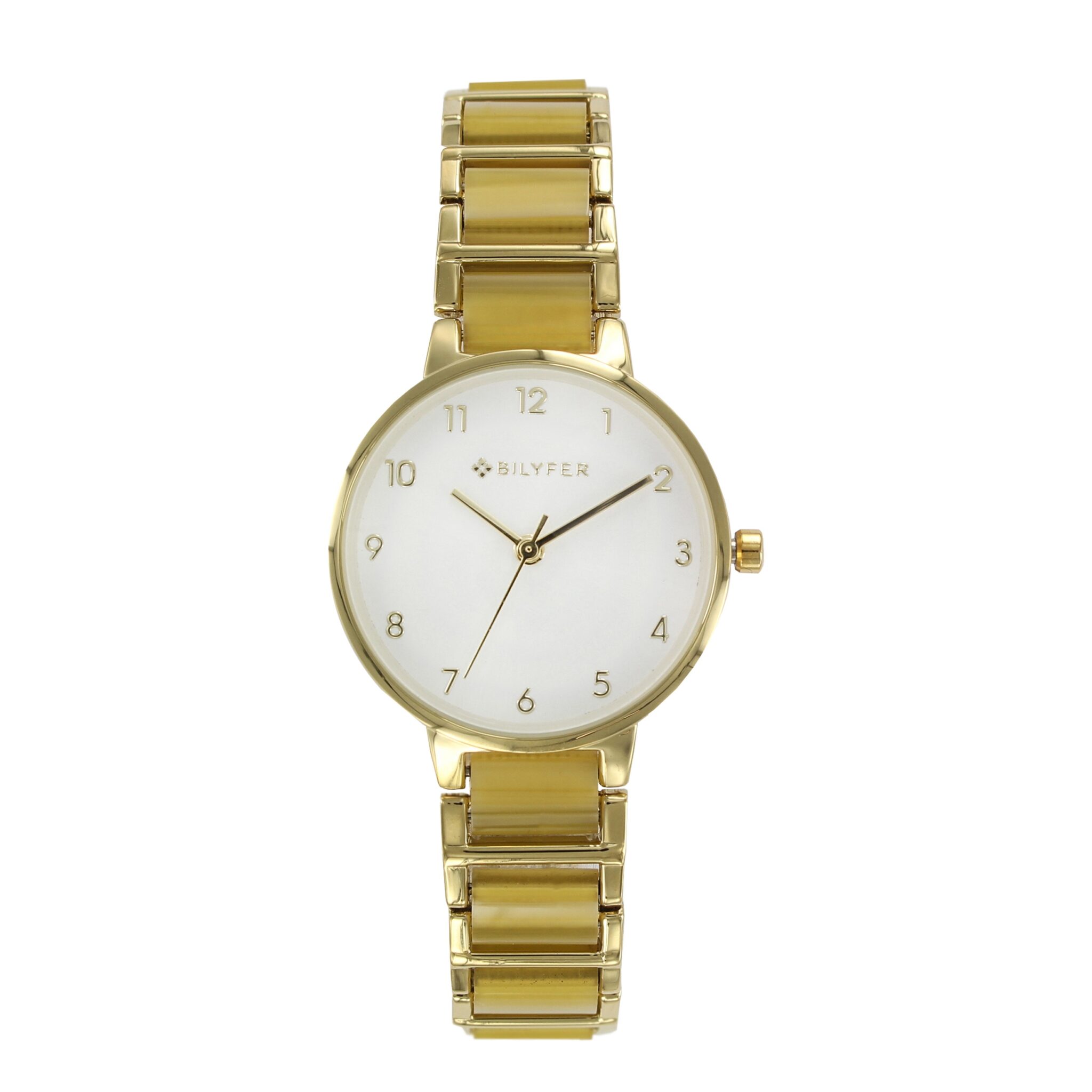 Reloj dorado adaptable con caja de 36mm