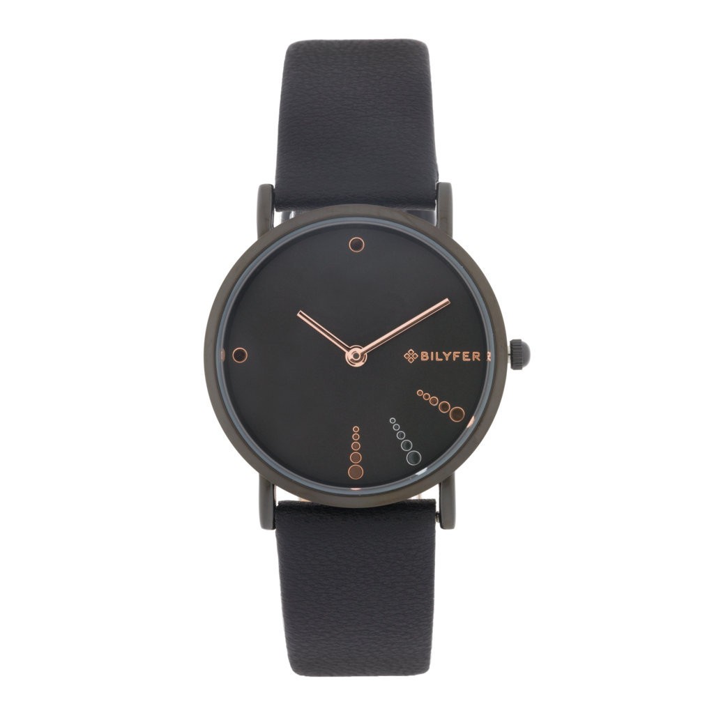 RELOJ CORREA INTERIOR PIEL 3ATM NEGRO