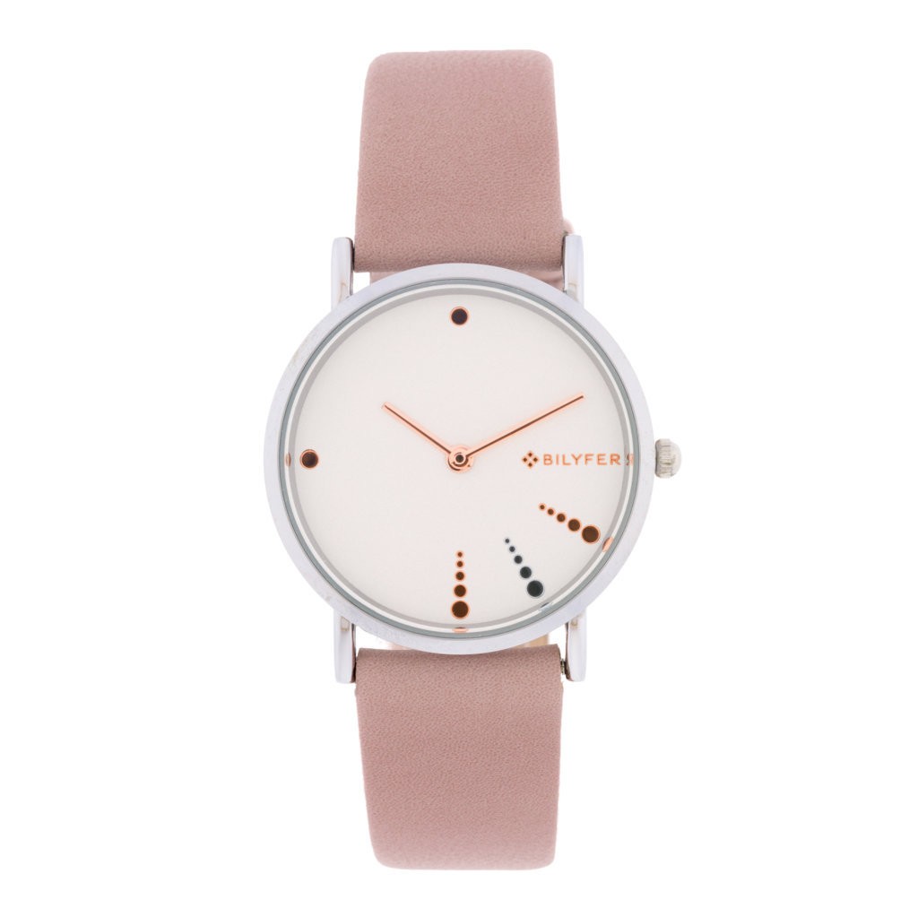 RELOJ CORREA INTERIOR PIEL 3ATM ROSA