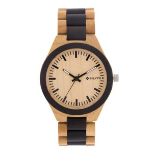 CLOCK MAPLE WOOD, EBONY