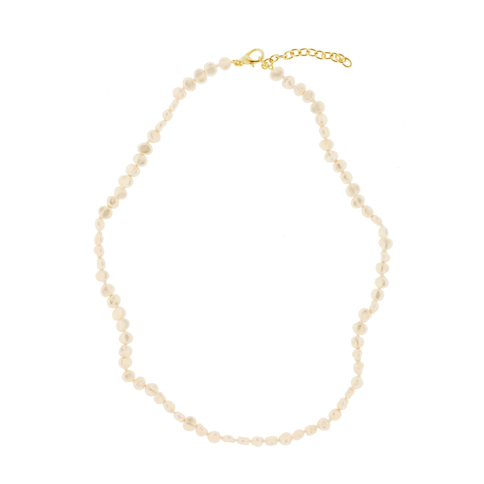 COLLAR IRREGULAR DE PERLAS ORQUIDEA