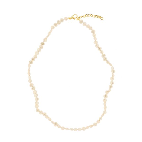 COLLAR IRREGULAR DE PERLAS ORQUIDEA