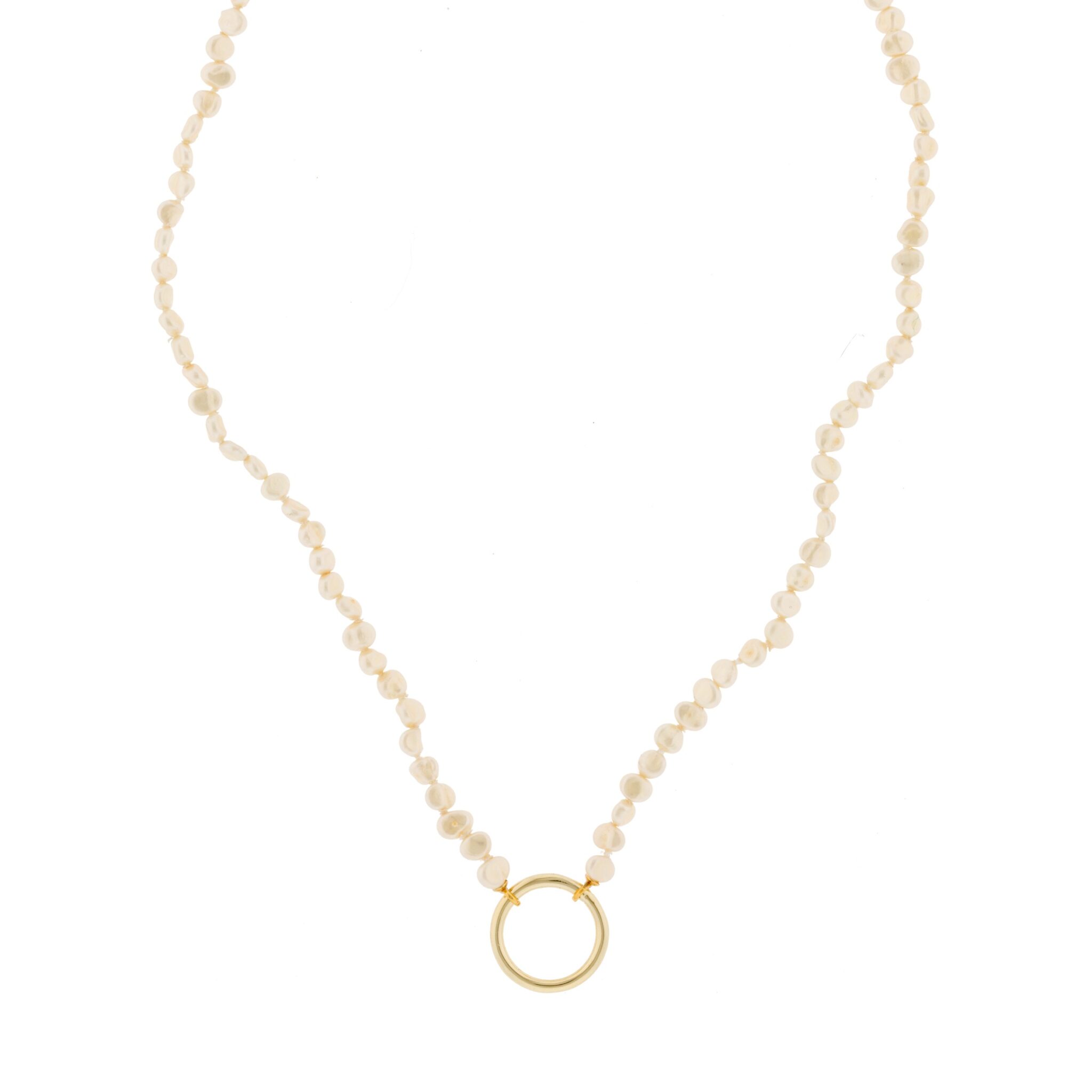 PEARLS NECKLACE IRREGULAR ORQUIDEA