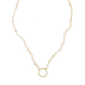 PEARLS NECKLACE IRREGULAR ORQUIDEA