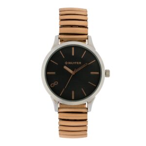 STEEL ADJUSTABLE EXTENSIBLE MESH WATCH 38MM CASE