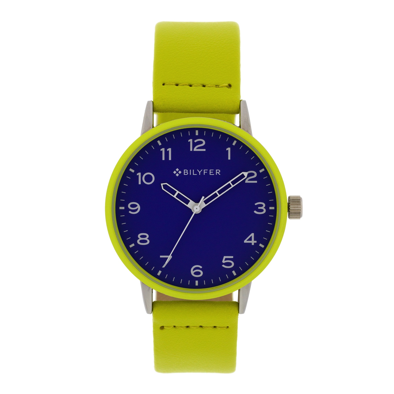 RELOJ CAJA 38 MM BISEL COLOR CORREA INTERIOR PIEL VERDE