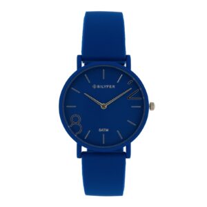 36MM CLOCK COLORS 8 & 2 SILICONE 5ATM SUBMERSIBLE