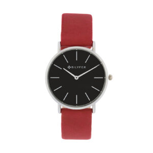 Reloj Clásico rojo caja 36mm con índices