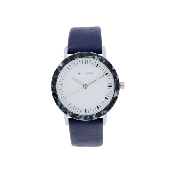 RELOJ CON BISEL ACRICILO COLORES 36MM