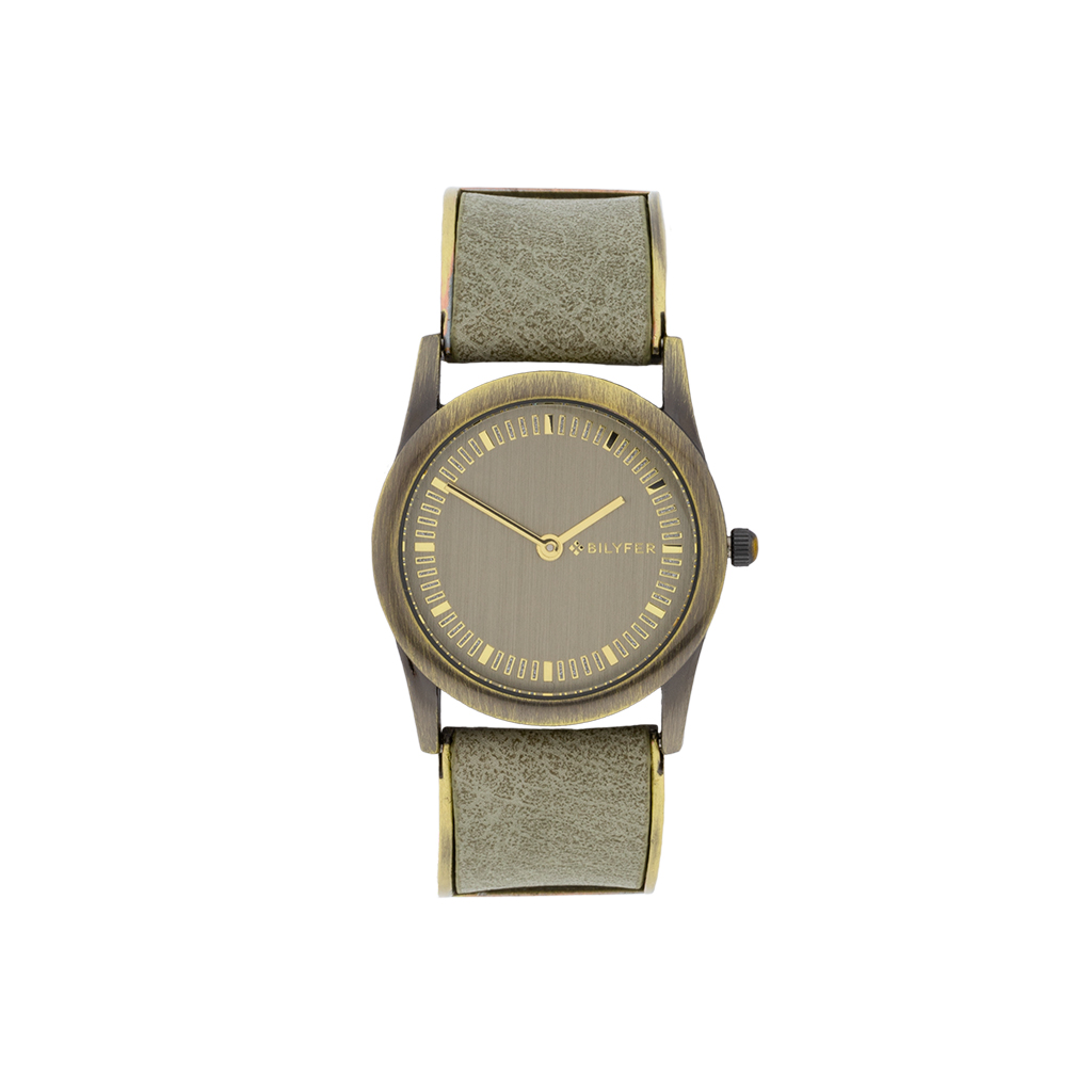 RELOJ REDONDO 32MM CON DETALLE METALICO