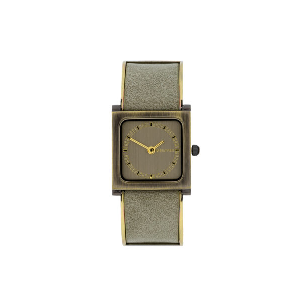 SQUARE WATCH WITH METAL DETAIL ON THE STRAP