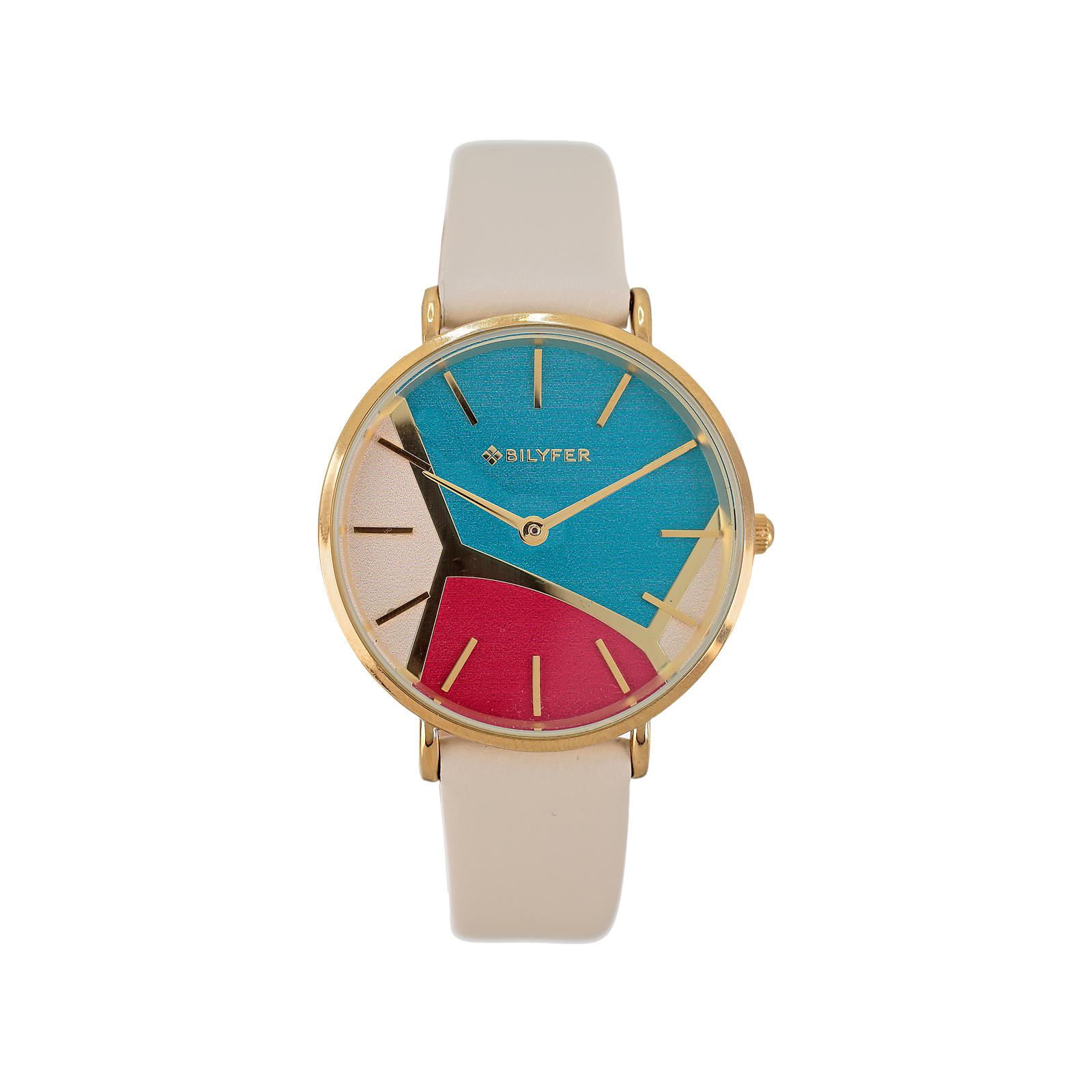 RELOJ CON SEGMENTOS DE COLOR