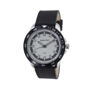 Sports watch with black canvas strap 5ATM  WR