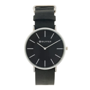 WATCH LEATHER STRAP METAL loop
