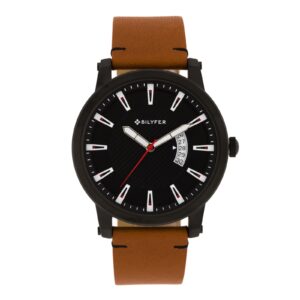 45MM WATCH STRAP LEATHER SPORTS CALENDAR