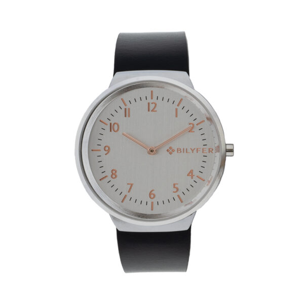 WATCH WITH INTEGRATED LEATHER STRAP AND 40M CASE