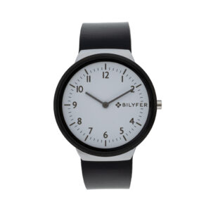 WATCH WITH INTEGRATED LEATHER STRAP AND 40M CASE