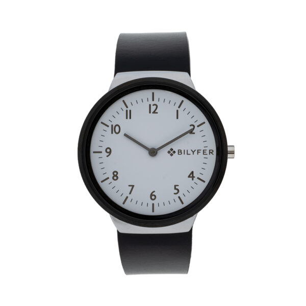 RELOJ CON CORREA DE PIEL INTEGRADA Y CAJA DE 40M