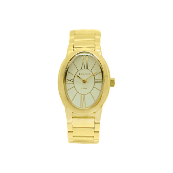Relo dorado  con pulsera ajustable