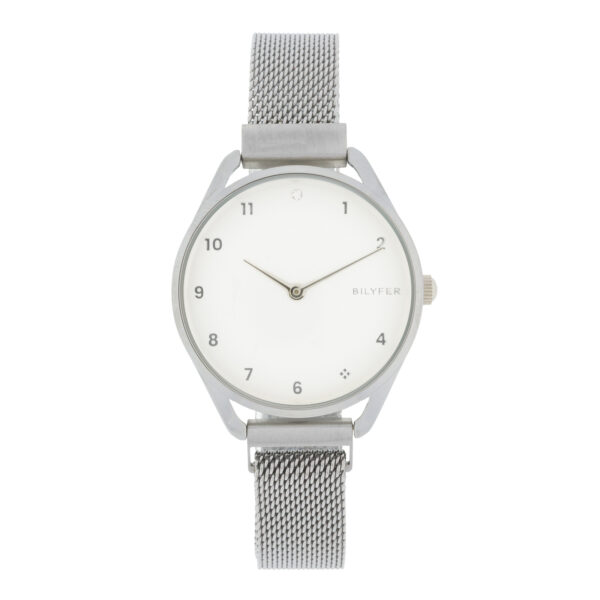 Bilyfer watch with magnet mesh case 33mm arabic number