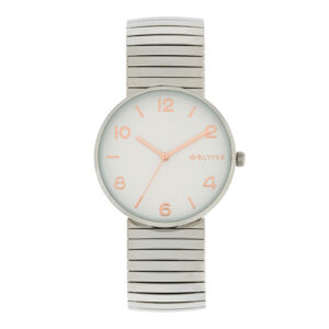 Bilyfer watch with extensible bracelet and Arabic numerals