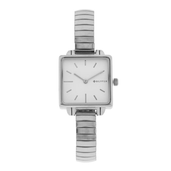 27x27 square watch with extensible chain