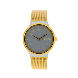 BILYFER COMBINED WATCH WITH INTEGRATED STEEL MESH AND 33MM CASE