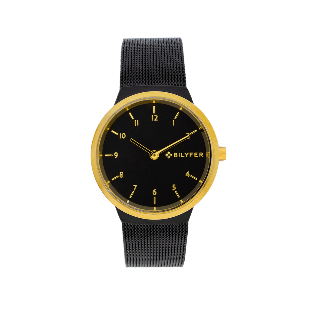 RELOJ BILYFER COMBINADO MALLA ACERO INTEGRADA CAJA 33MM