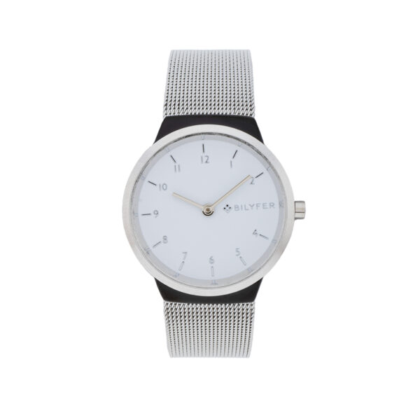 RELOJ BILYFER 40MM CON MALLA DE ACERO INTEGRADA