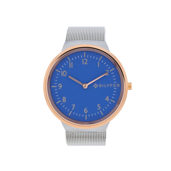 BILYFER 40MM WATCH WITH INTEGRATED STEEL MESH