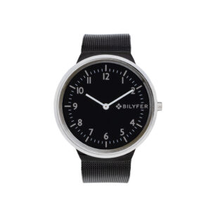 BILYFER 40MM WATCH WITH INTEGRATED STEEL MESH