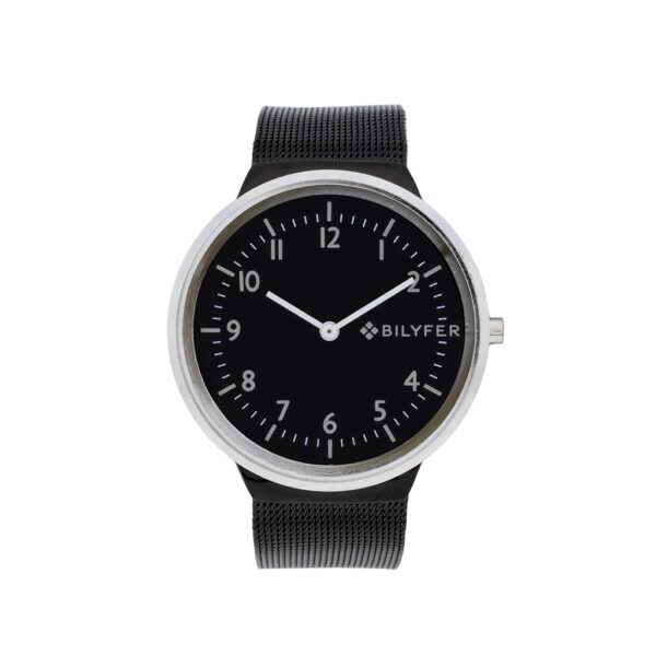 BILYFER 40MM WATCH WITH INTEGRATED STEEL MESH