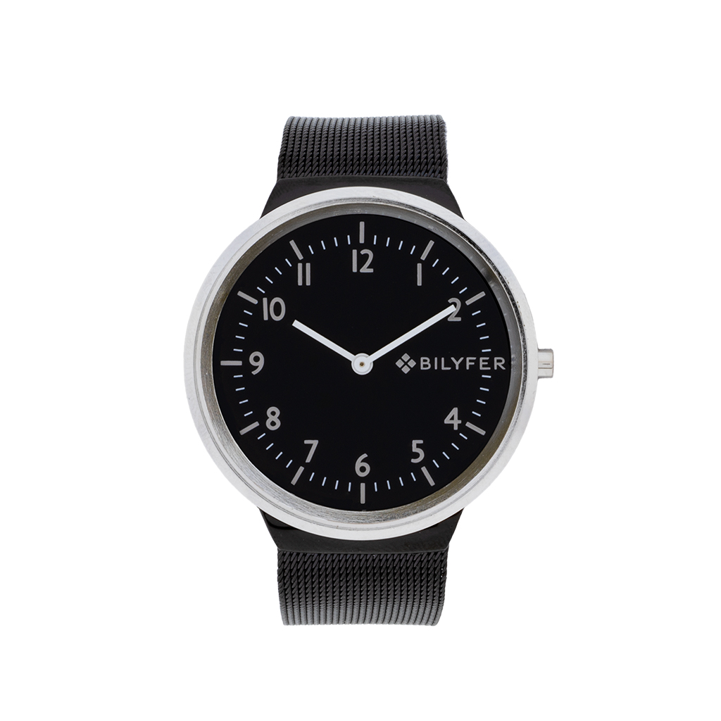 RELOJ BILYFER 40MM CON MALLA DE ACERO INTEGRADA