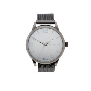 GENTLEMAN'S WATCH, STEEL MESH BAND WITH MAGNET, ANTIQUE FINISH
