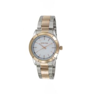 Reloj correa acero combinado COLOR PLATA PLATEADO