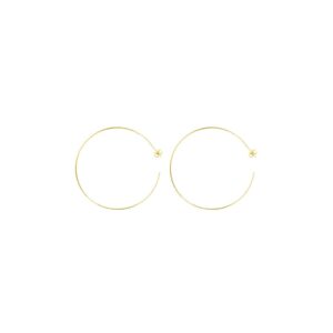 Criolla 38mm gold plated brightness