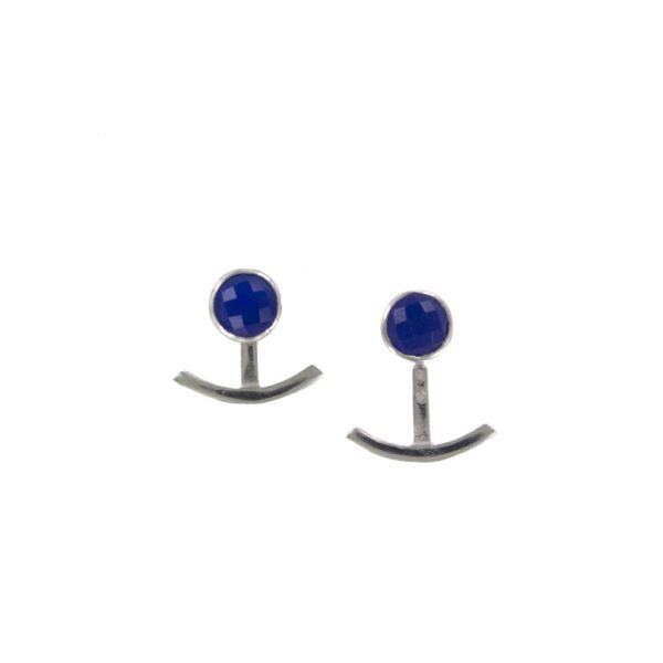 Pendiente piedra natural 2 piezas lapis jade