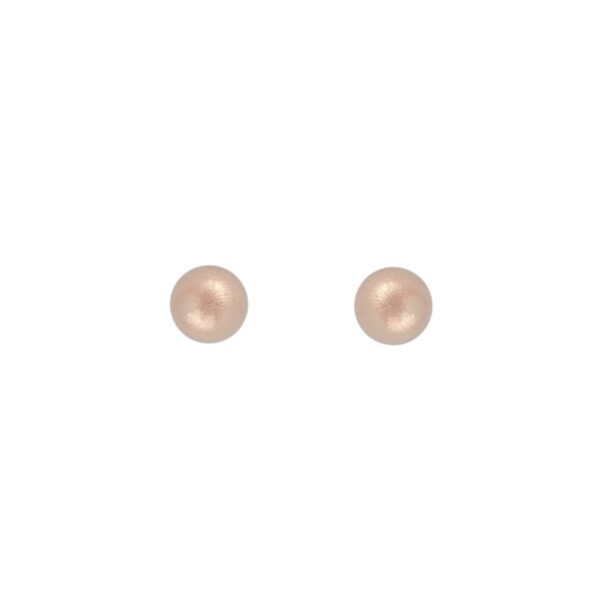 Pendiente chapado oro rosa 11mm