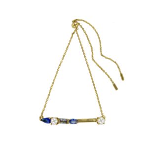 Pulsera chapada cadena cz perla de concha