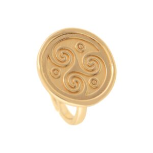CELTIC SPIRAL COLLECTION GOLD PLATED