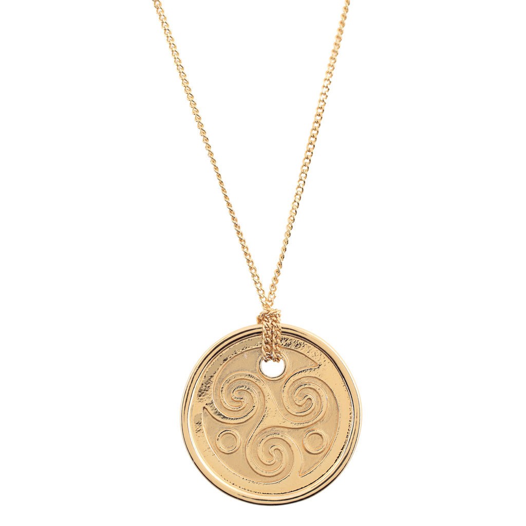 COLECCION CHAPADO ORO ESPIRAL CELTA