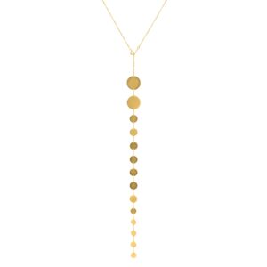 COLLAR DORADO MONEDAS CHAPADO ORO ARTESANAL