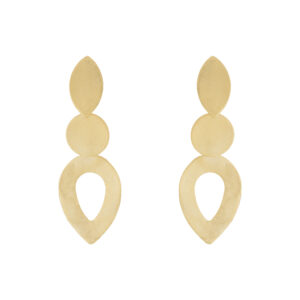 Egyptian Earring Handcrafted Gold-Plated