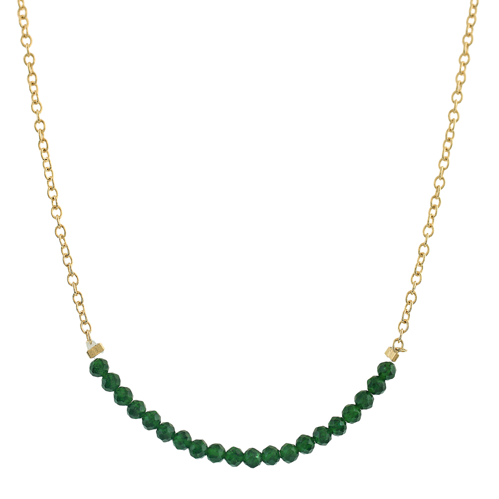 COLLAR VERDE CON JADE